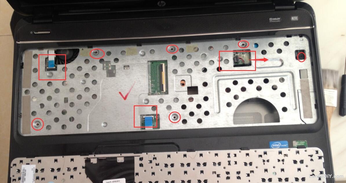 惠普g6拆机清灰教程,惠普probook440g6硬盘拆机教程