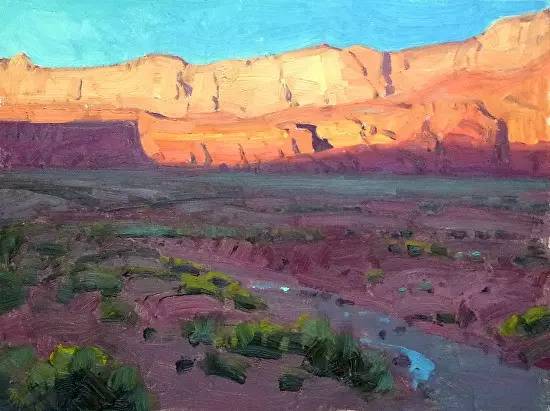 十大惊艳的风景油画,十大惊艳风景的油画