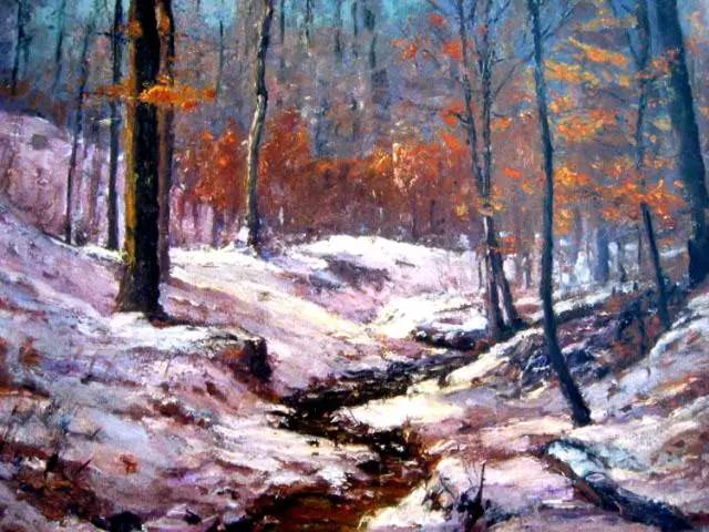 十大惊艳的风景油画,十大惊艳风景的油画