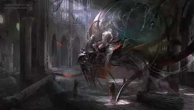 又是一位可以靠脸吃饭，却为画画抛弃铁饭碗，终成CG界的大神！