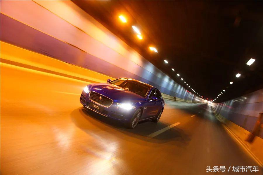 捷豹xel车头的豹子,均衡的豹子试全新捷豹xel