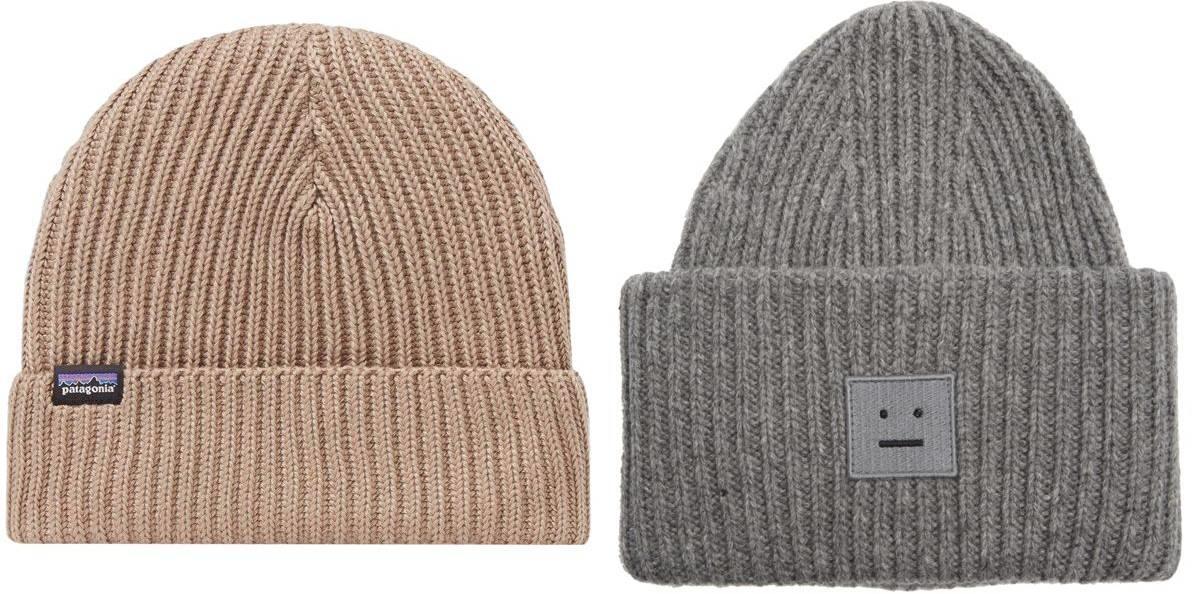 戴冬季毛线帽的正确方法,冬天保暖毛线帽护耳