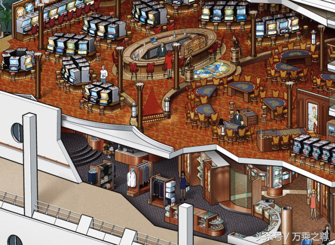 豪华邮轮实拍高清图片,豪华游轮剖面高清图