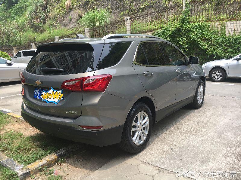 二胎奶爸提雪佛兰探界者,提车后发现个头太矮关不上后备箱