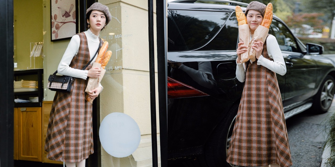 别再说贫穷限制你变美，一条背心裙让你从冬天穿到来年春天！