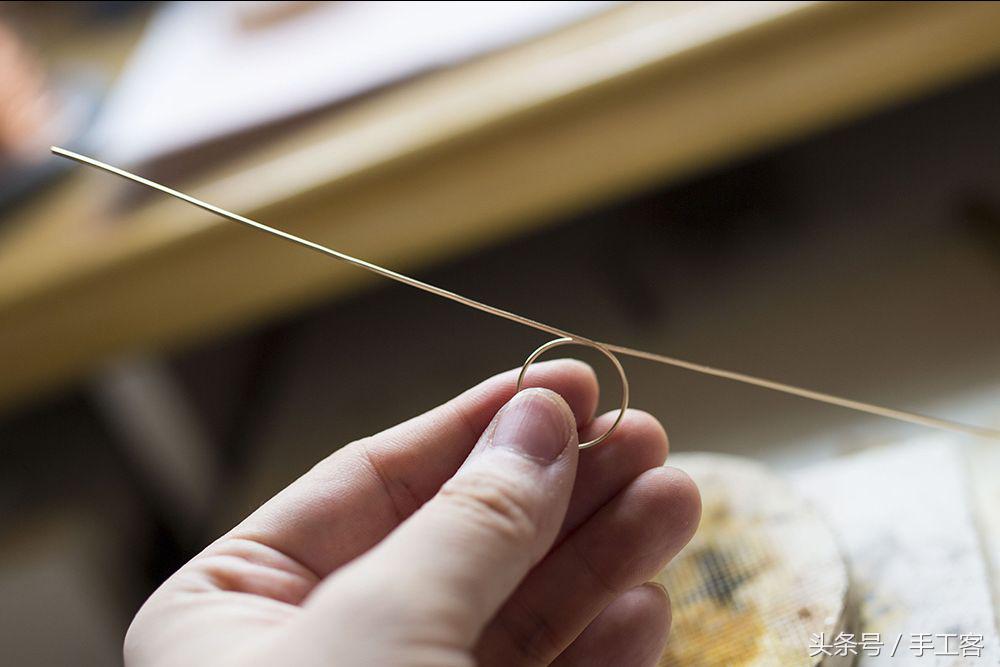 绕线戒指制作全过程,绕线戒指简单易学