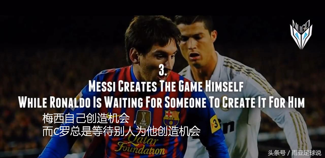 C罗比梅西到底差在哪？不吹也不黑我们用脚说话