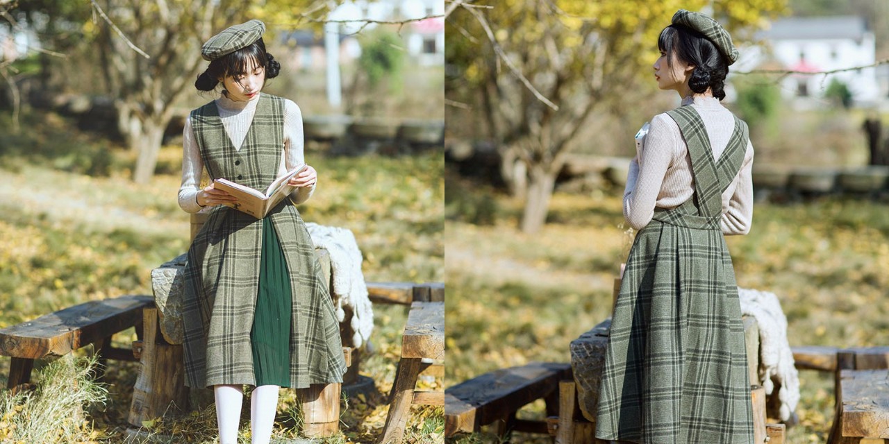 别再说贫穷限制你变美，一条背心裙让你从冬天穿到来年春天！