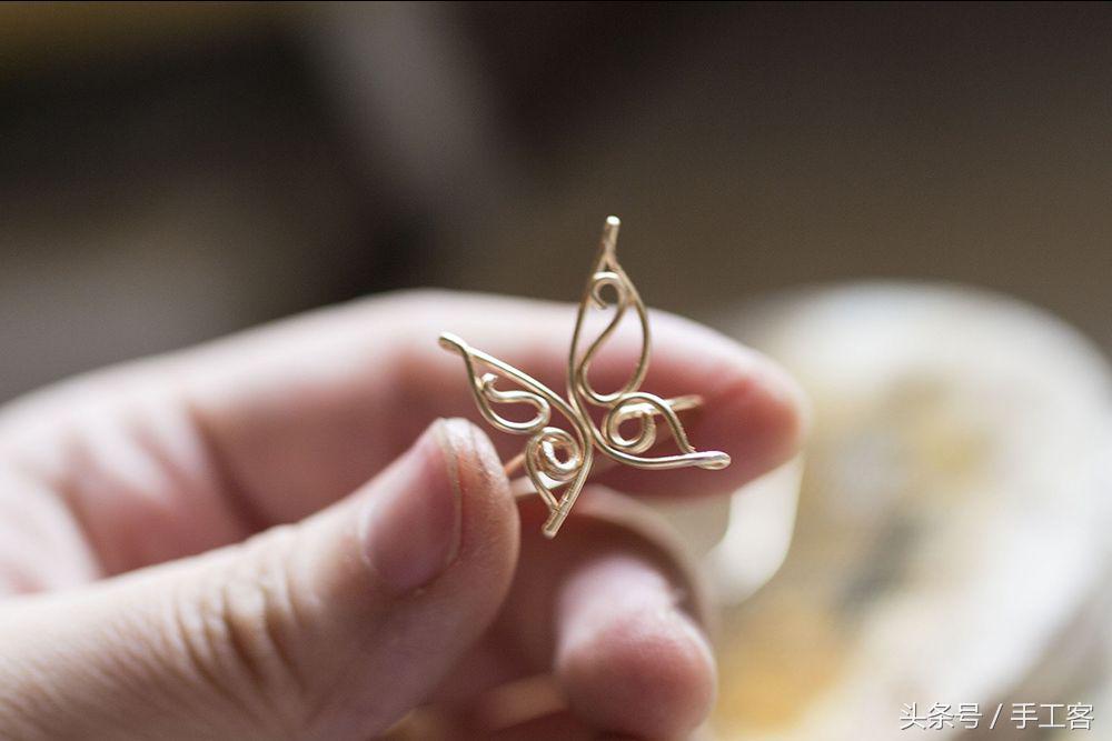 绕线戒指制作全过程,绕线戒指简单易学