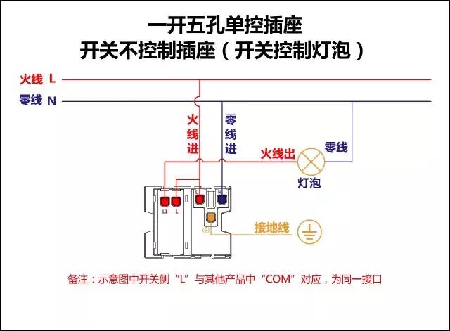 三开接2个双控1个单控接线方法,一灯二控开关接线图电工初级