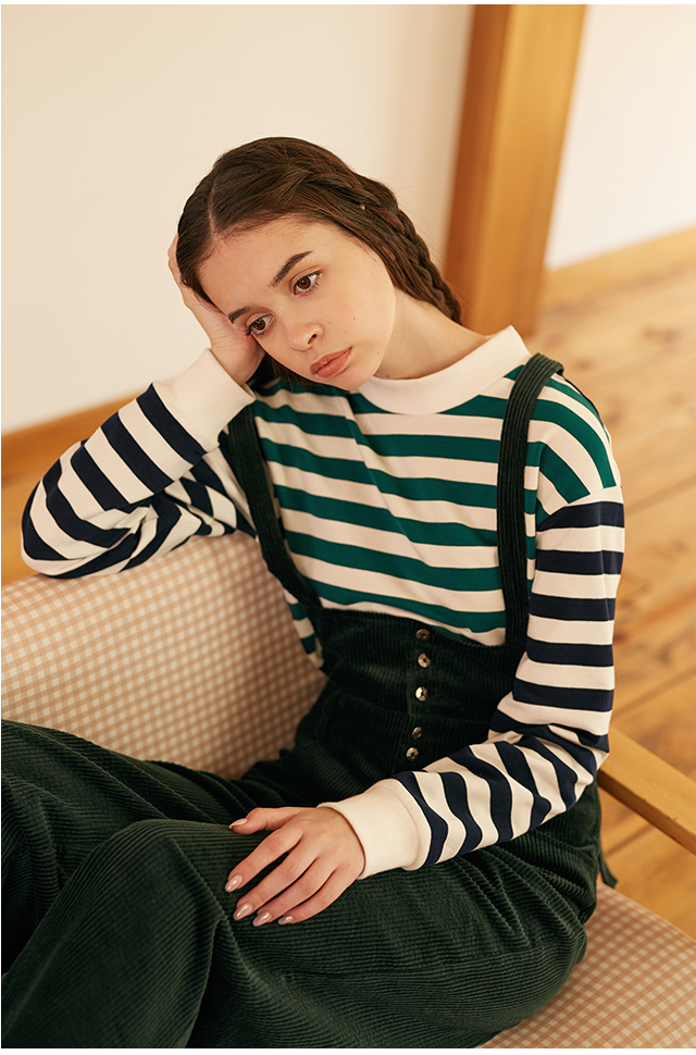 减龄设计感灯芯绒,小众设计感灯芯绒