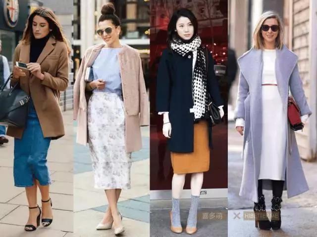 冬天怎么穿裙子才不冷请get这三招,高个子冬天穿什么裙子好看