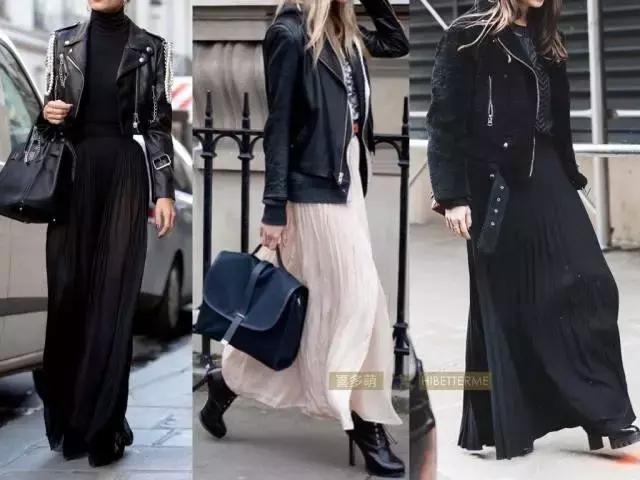 冬天怎么穿裙子才不冷请get这三招,高个子冬天穿什么裙子好看