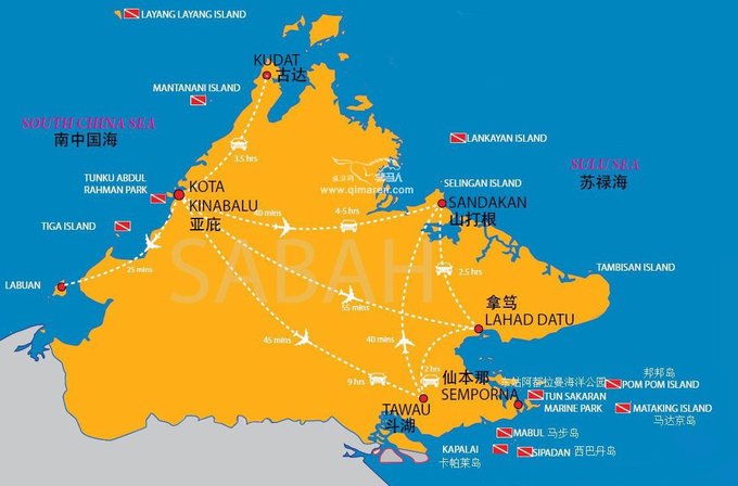 【一只熊的冒险】薄荷色夏日梦，马来西亚沙巴亚庇仙本那历险记——敦沙卡兰海洋公园（完）