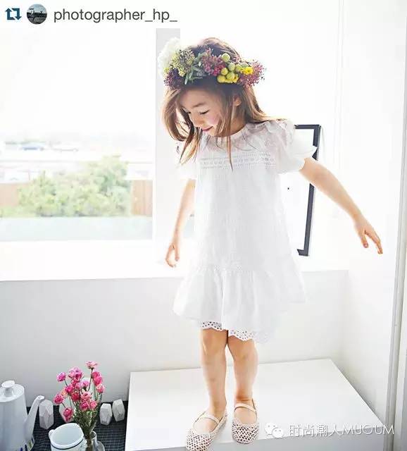韩国小麻豆ellie春夏甜美童装搭配