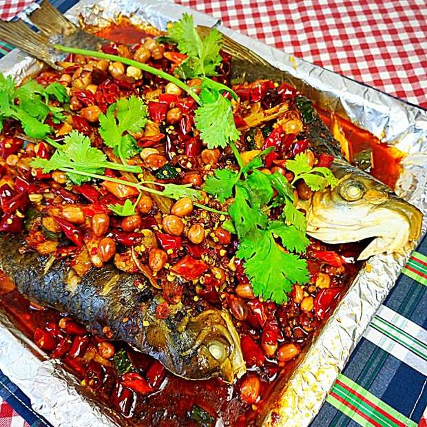 模仿成都滋味烤鱼的…烤鱼