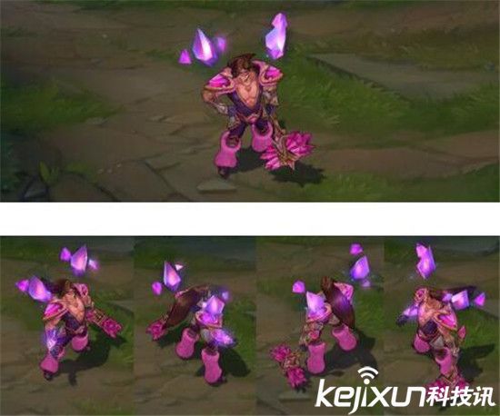 瓦罗兰之盾的塔里克皮肤,lol瓦洛兰之盾的泳池派对皮肤特效