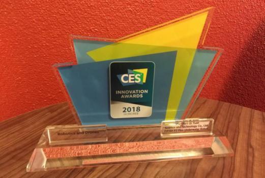 FIFISH荣获2018CES最佳创新奖，受海外媒体追捧