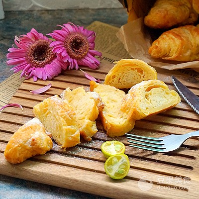 意大利羊角起酥面包,丹麦起酥牛角面包的做法