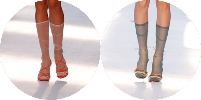 小熊袜怎么搭配好看,袜子小腿袜如何搭配好看