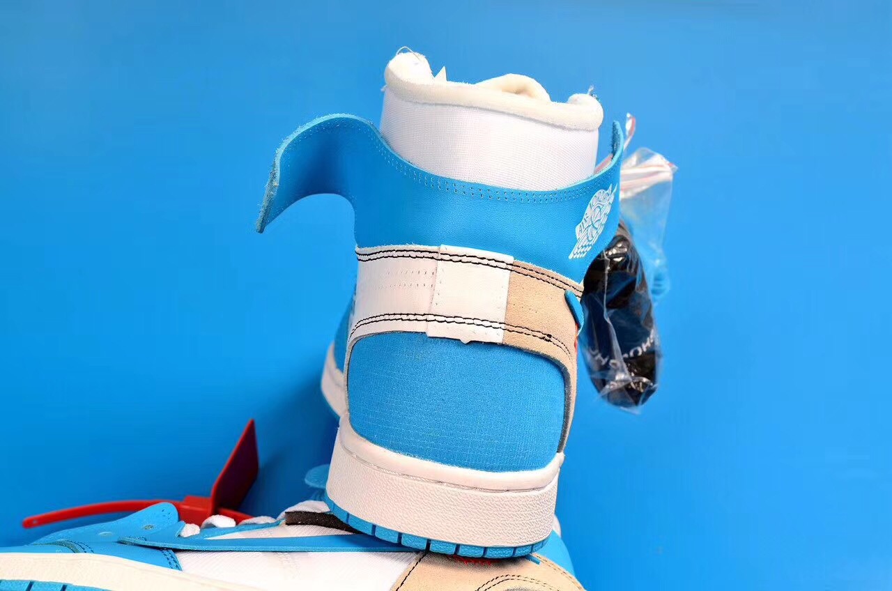 off-whitexaj1ow联名,offwhiteaj1北卡蓝价格