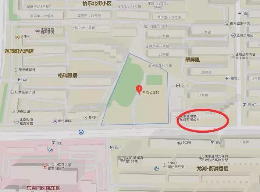 通州区九棵树派出所的位置,通州九棵树派出所