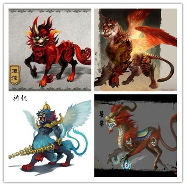 四大凶兽与四大灵兽的视频,四大神兽哪位神兽最强