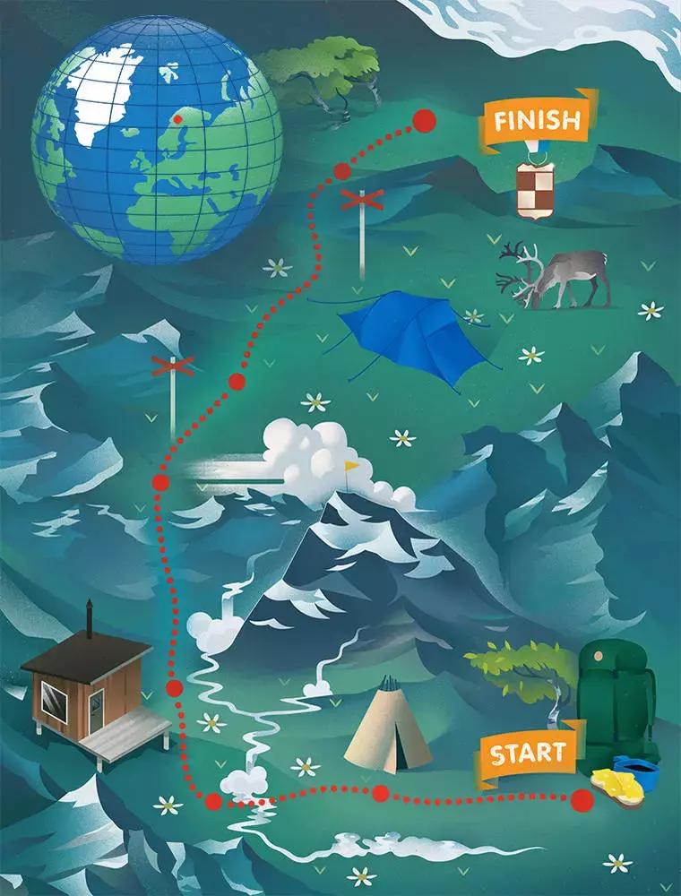 今年8月Fjallraven邀请你一起去北极圈穿越