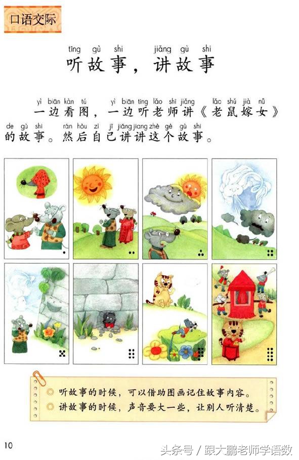 真是太及时了,部编版一年级语文下册电子书高清版+知识点预习!