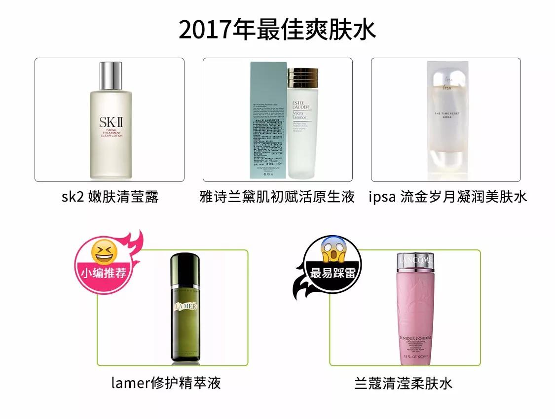 这一年值得入手的护肤品有哪些,年度护肤品黑榜