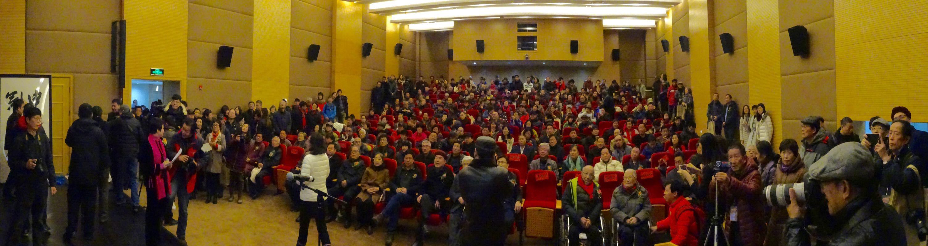 韩煜书法展在中国,韩煜和他的书法创作团队