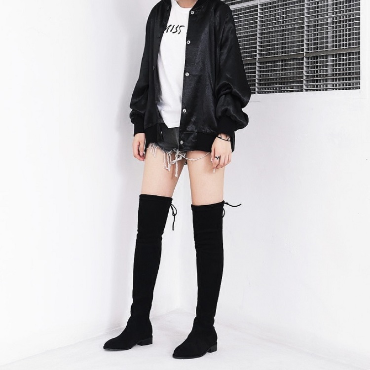 过膝靴新年,过膝长靴新年