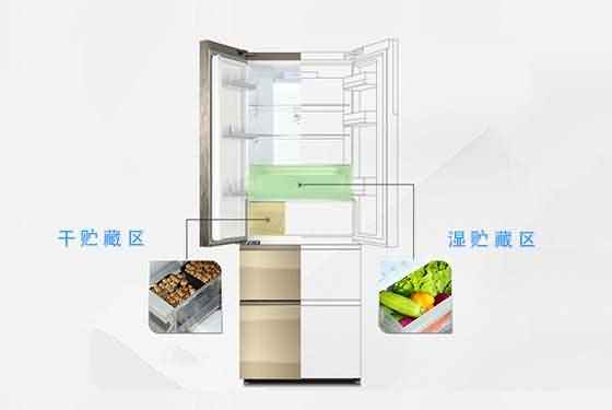 海尔干湿分储冰箱,全空间保鲜的冰箱推荐