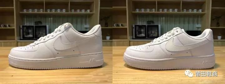nikeairforce107真伪,nikeairforce107lv8黑白辨真假
