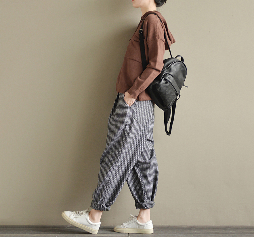 显高级感的小清新穿搭手绘图片,复杂插画简单穿搭