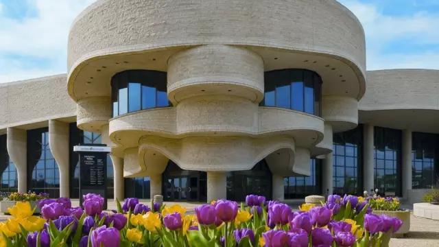 郁金香花节,全世界最大的郁金香