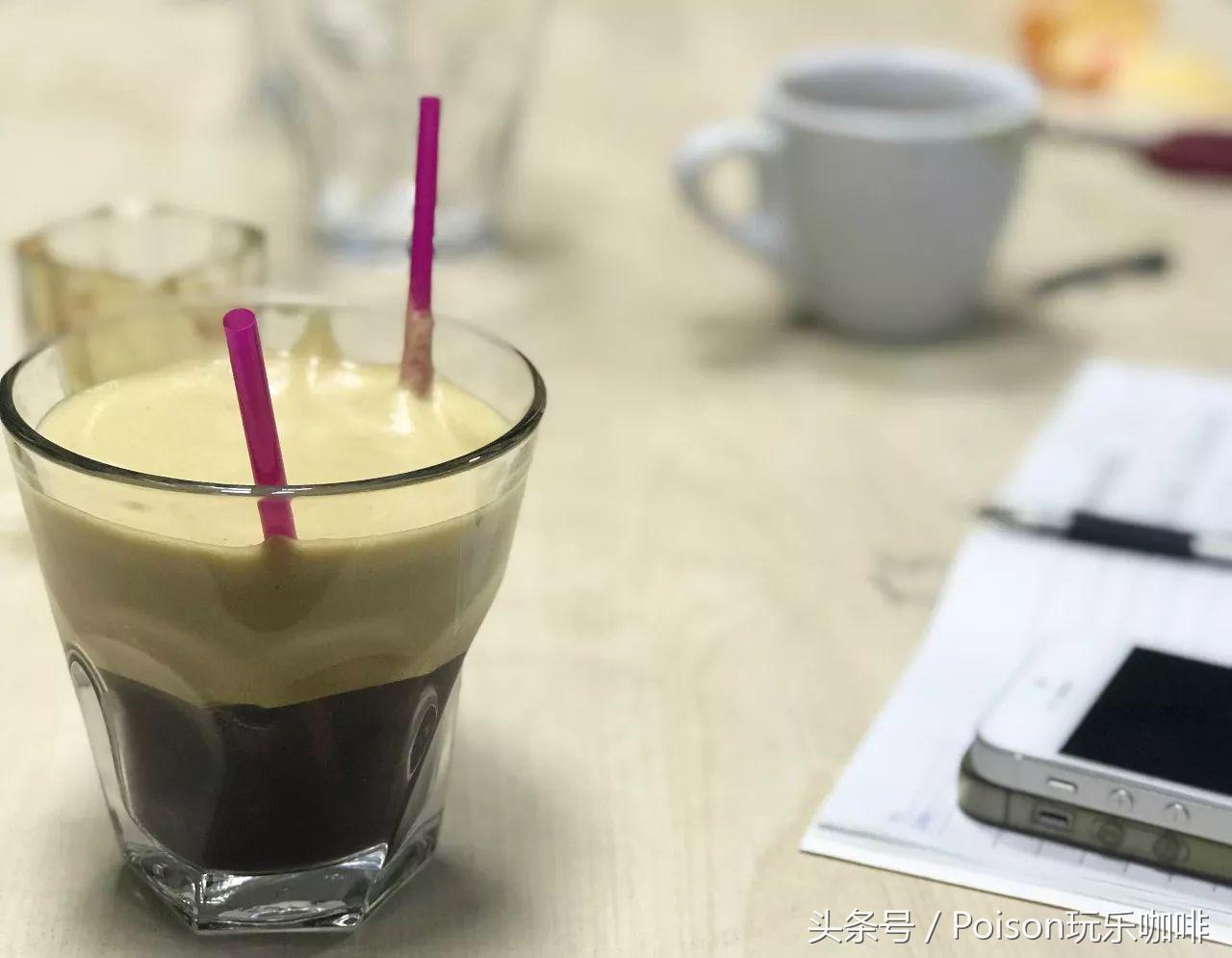 从来没见过这样的希腊冰浓缩咖啡