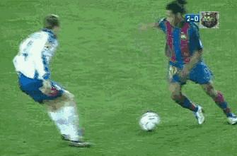 球场上高效过人,球场上轻松过人的一个招式