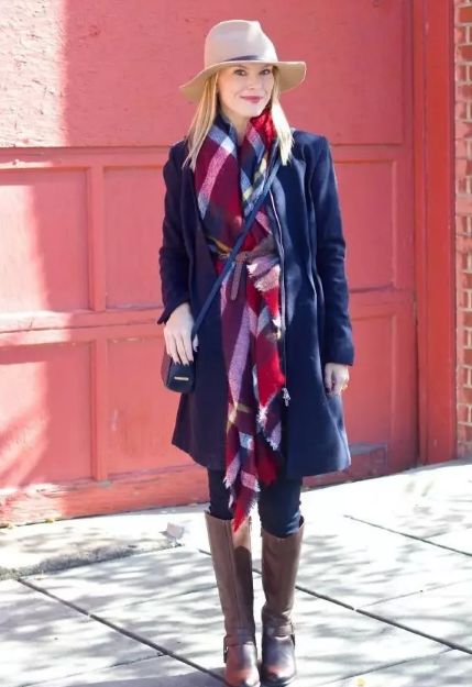 好看版型好的大衣搭配什么裤子,好看大衣加棉