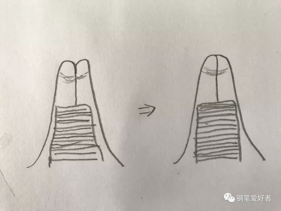 英雄手工打磨钢笔笔尖,lamy钢笔怎么打磨笔尖