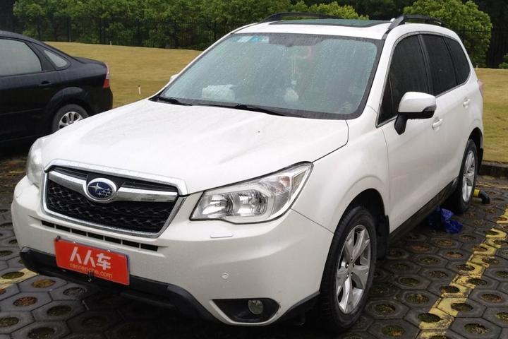 自驾用车斯巴鲁-森林人，里程不到3万公里，二手价17万如何？