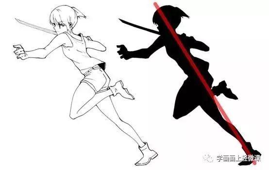 动漫人物的动作怎么画,画人物动作姿势