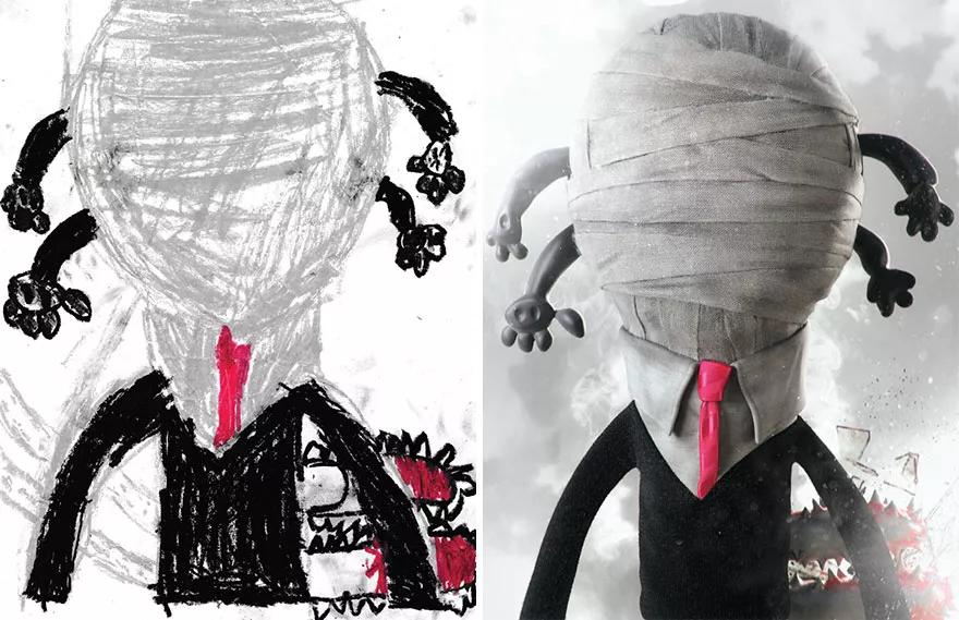 超级震撼的儿童彩绘涂鸦,美国儿童涂鸦绘画