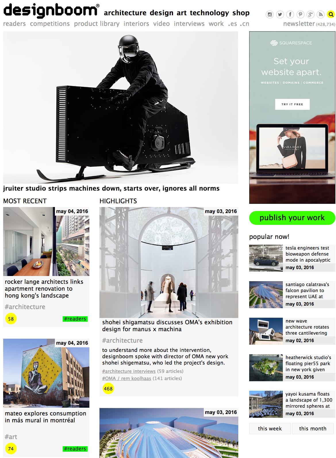 工业设计灵感网站整理,工业设计常看的国外设计网站