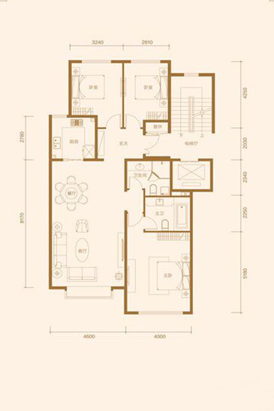 北京城建世华龙樾135㎡，奋斗过后感受从无到有的喜悦！