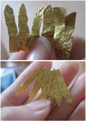 百度贴吧牛人手把手教你旧糖纸折成栩栩老鹰