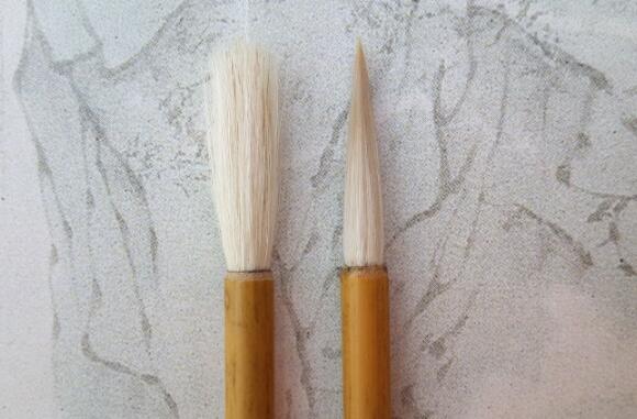 草帽崔毛笔是名牌吗,田蕴章毛笔行书每日一字视频讲座