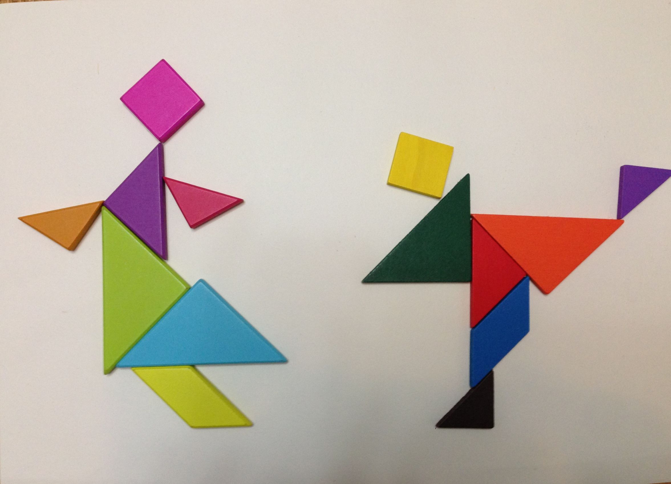 益智玩具七巧板原来的样子,七巧板玩具怎么玩体现层次性