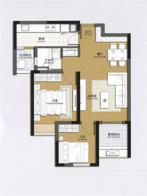 万科城交房精装房实拍,万科精装房交房实例图