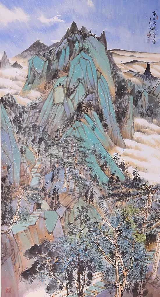 展讯笔墨丹青作品欣赏,展讯中国画名家作品